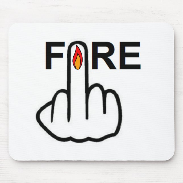 Alfombrilla De Ratón Flip de incendio de Mousepad (Frente)