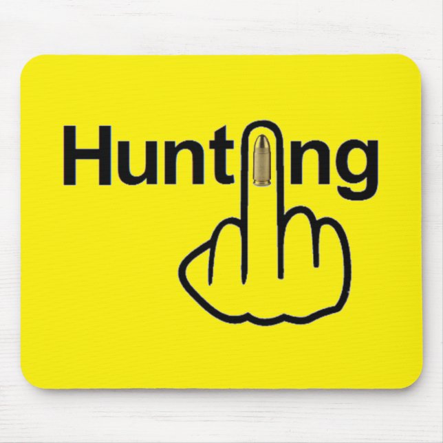 Alfombrilla De Ratón Flip de la caza de Mousepad (Frente)