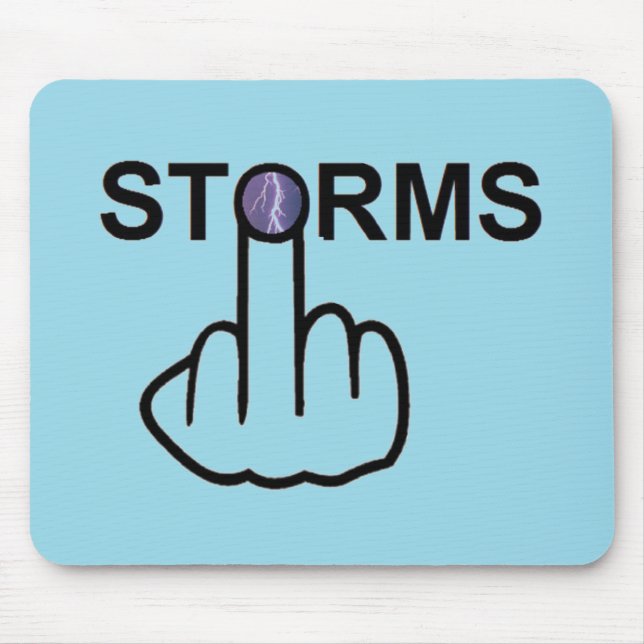 Alfombrilla De Ratón Flip de tormentas de Mousepad (Frente)