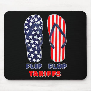 Alfombrilla De Ratón Flip Flop Tarifa Funny Anti-trump Tee Merch Polit
