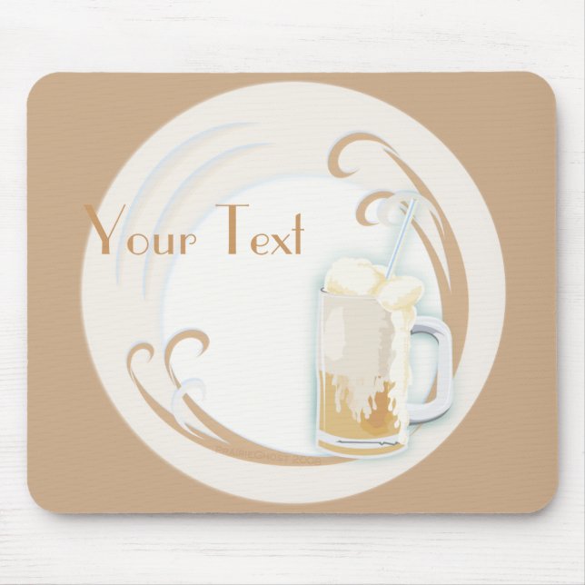 Alfombrilla De Ratón Float Rootbeer Mousepad (Frente)
