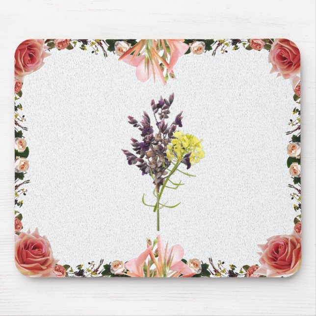 Alfombrilla De Ratón Flor (Frente)