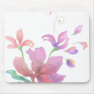 Alfombrilla De Ratón Flor a mano Mousepad