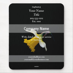 Alfombrilla De Ratón Flor Amarilla Mousepad promocional - HAMbyWG