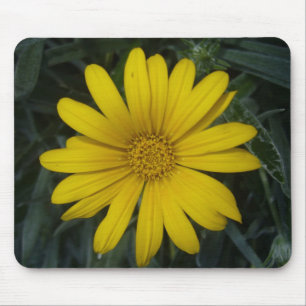 Alfombrilla De Ratón flor amarillo brillante