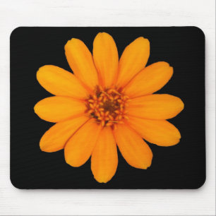 Alfombrilla De Ratón Flor anaranjada