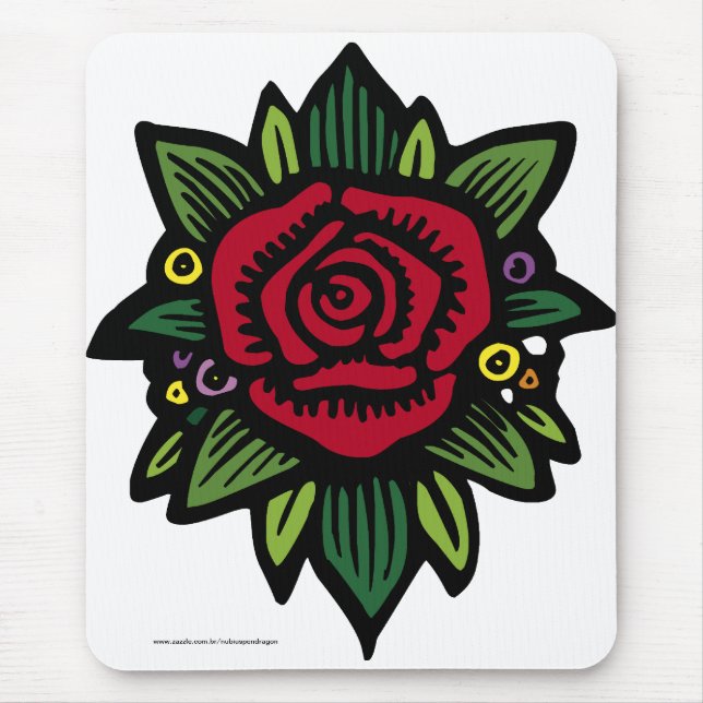 Alfombrilla De Ratón Flor Bela (Frente)