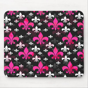 Alfombrilla De Ratón Flor blanca rosa de Lis
