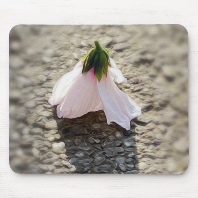 Alfombrilla De Ratón Flor de ajedrez (Frente)