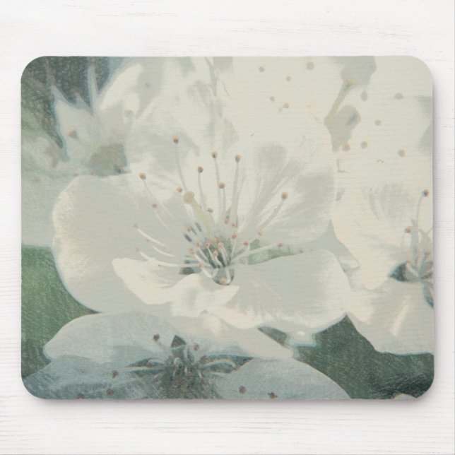 Alfombrilla De Ratón Flor de cerezo (Frente)