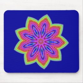 Alfombrilla De Ratón Flor de estrella funky