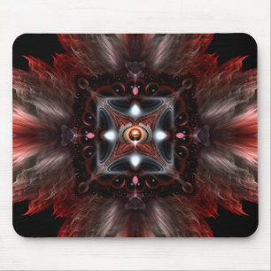 Alfombrilla De Ratón Flor de fuego de piedra