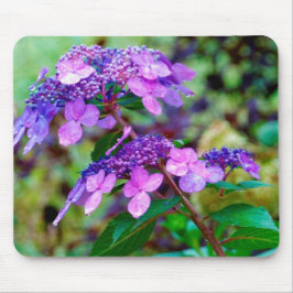 Alfombrilla De Ratón Flor de Hortensia Morada Twist and Shout