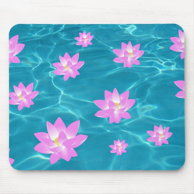 Alfombrilla De Ratón Flor de Lotus (Frente)