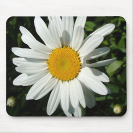 Alfombrilla De Ratón flor de margarita blanca