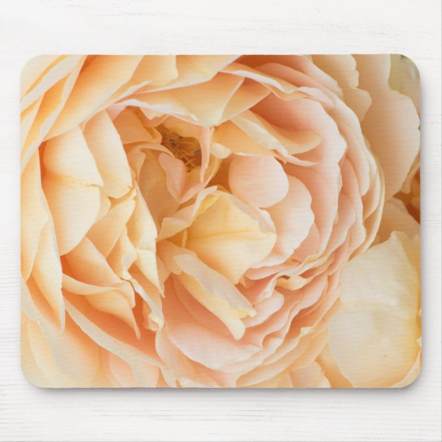 Alfombrilla De Ratón Flor de rosa amarilla (Frente)