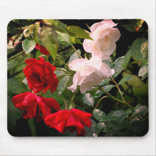 Alfombrilla De Ratón Flor de Rosa encorvada