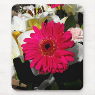 Alfombrilla De Ratón Flor gerbera