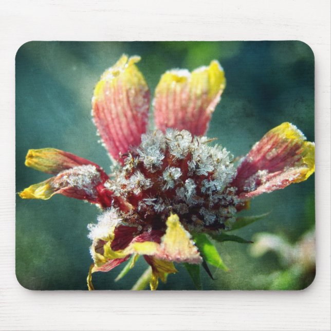 Alfombrilla De Ratón Flor helada (Frente)
