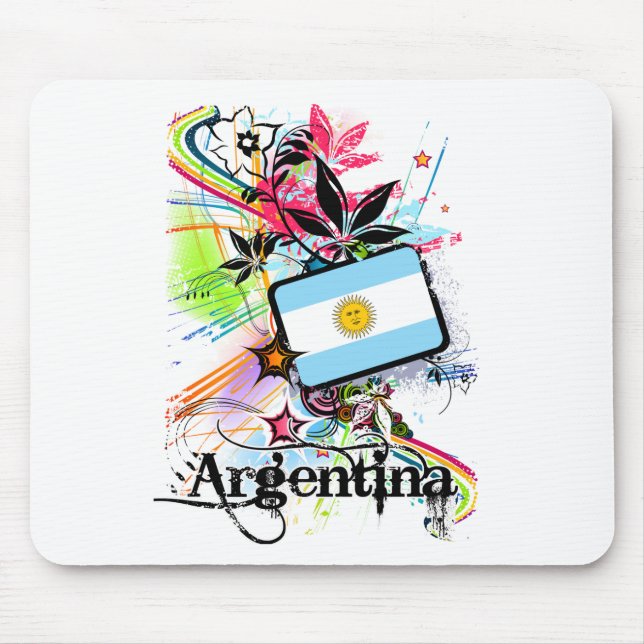 Alfombrilla De Ratón Flor la Argentina (Frente)
