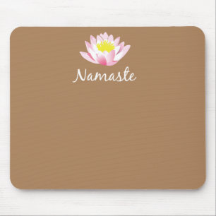 Alfombrilla De Ratón Flor Mousepad de Namaste Lotus