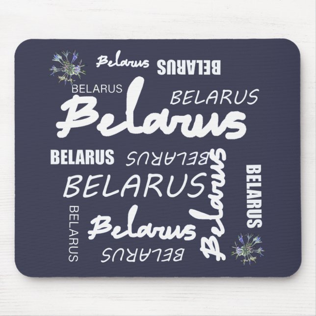 Alfombrilla De Ratón Flor Nacional de Belarus (Frente)