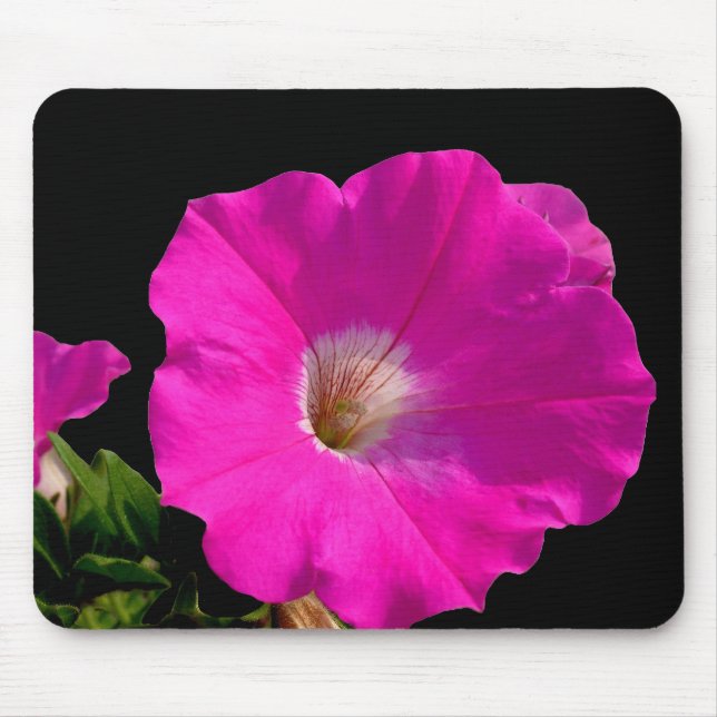 Alfombrilla De Ratón Flor rosa Petunia (Frente)