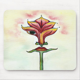 Alfombrilla De Ratón Flor rosada Mousepad