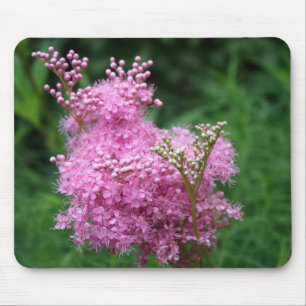 Alfombrilla De Ratón Flor rosada única Mousepad
