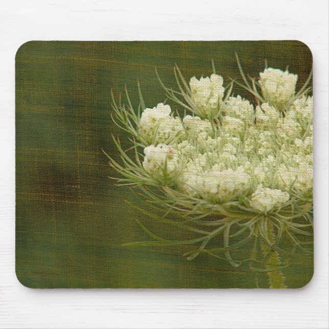 Alfombrilla De Ratón Flor salvaje Anne Lace de la Reina (Frente)