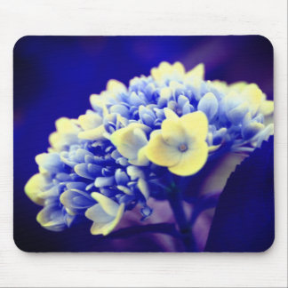 Alfombrilla De Ratón Flor Vivid Blue Hydrangea
