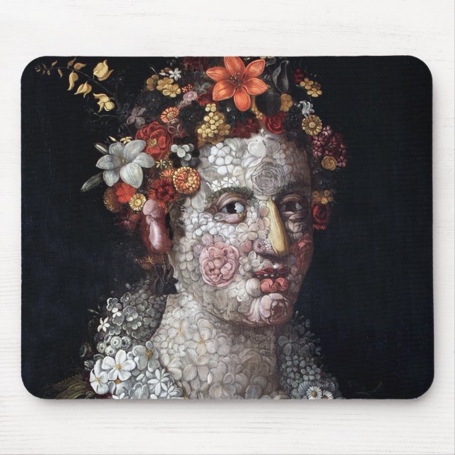 Alfombrilla De Ratón Flora, Arcimboldo (Frente)