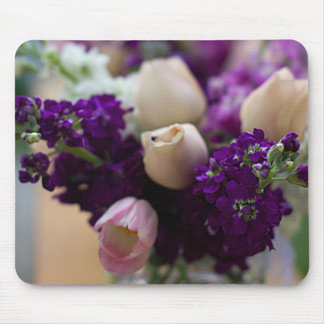 Alfombrilla De Ratón Floral Mousepad (Frente)