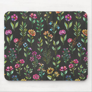Alfombrilla De Ratón Floral Mousepad