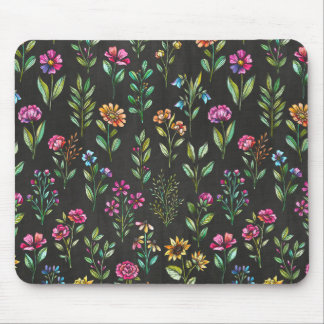 Alfombrilla De Ratón Floral Mousepad
