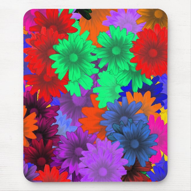 Alfombrilla De Ratón Floral multicolor (Frente)