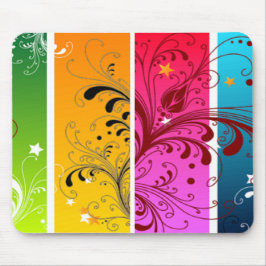 Alfombrilla De Ratón floraled dos veces