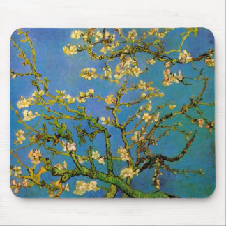 Alfombrilla De Ratón Floreciente árbol de almendros por Vincent van Gog
