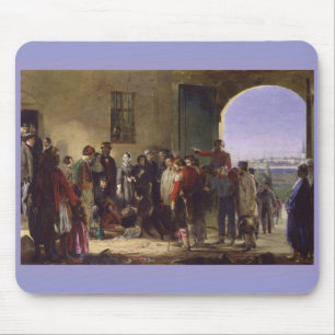 Alfombrilla De Ratón Florence Nightingale que recibe el Scutari herido