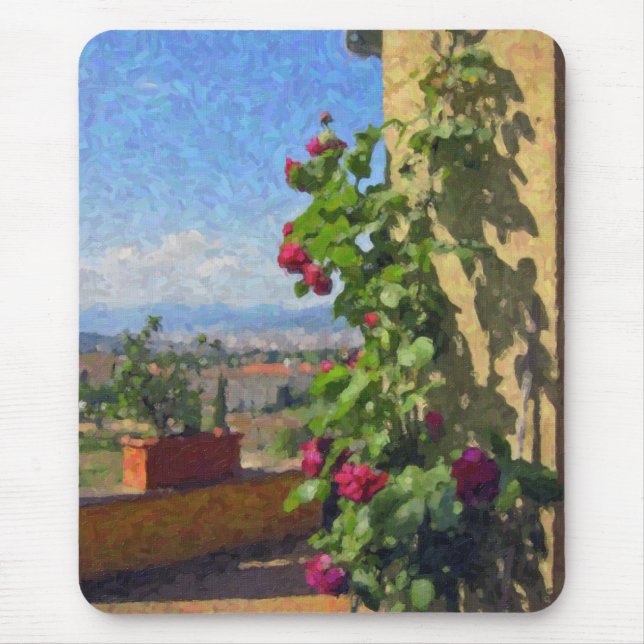 Alfombrilla De Ratón Florencia Italia Mousepad (Frente)