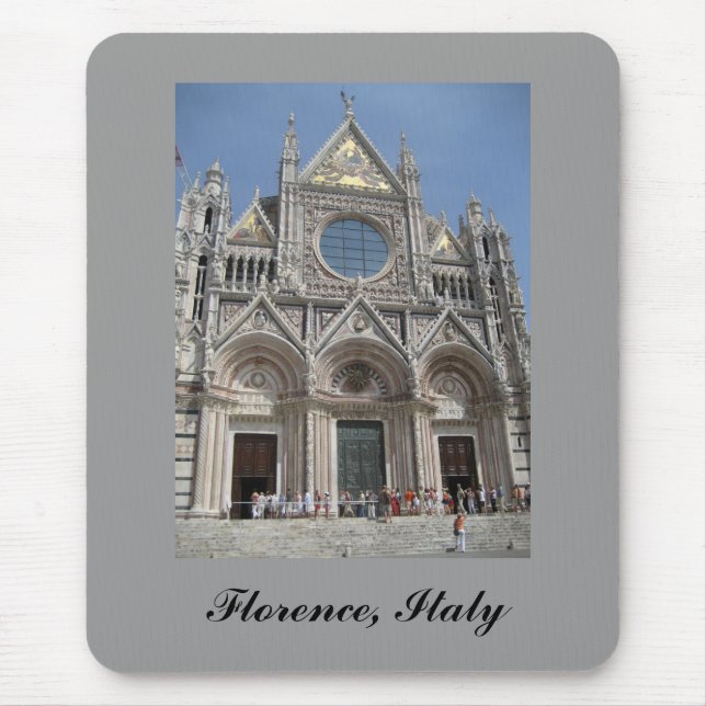 Alfombrilla De Ratón Florencia Italia Mousepad (Frente)