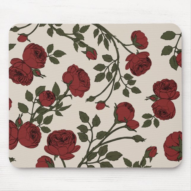 Alfombrilla de ratón Florentina Rose (Frente)