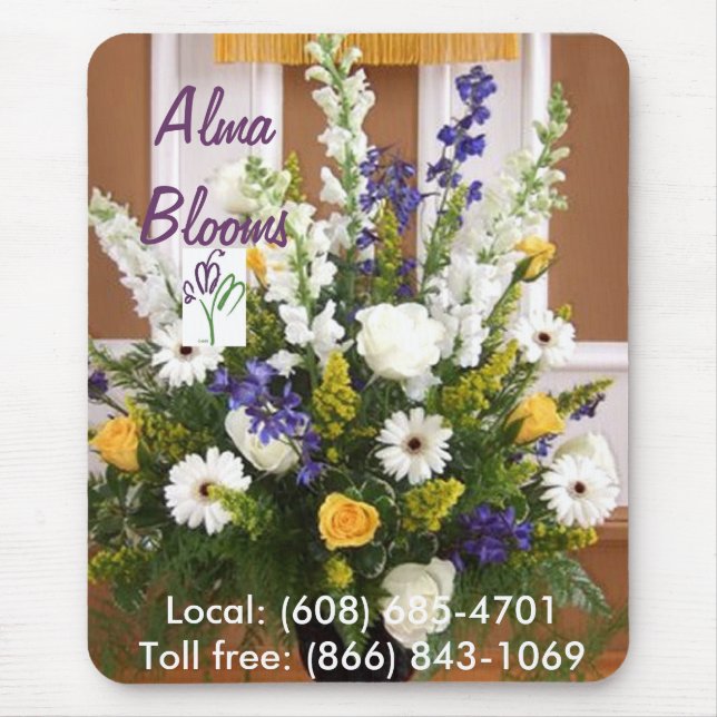 Alfombrilla De Ratón Flores (Frente)