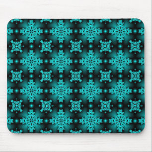 Alfombrilla De Ratón Flores artdeco en estilo retro