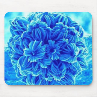 Alfombrilla De Ratón Flores azules