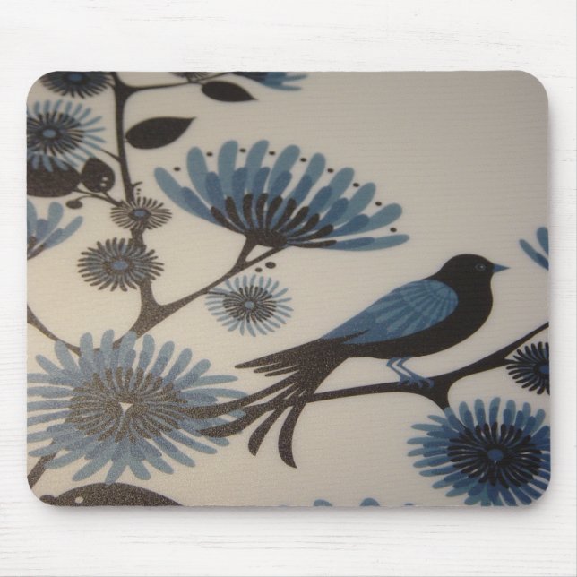 ALFOMBRILLA DE RATÓN FLORES BLUEBIRD (Frente)