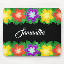 Alfombrilla De Ratón Flores botánicas tropicales