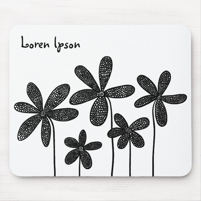 Alfombrilla De Ratón Flores de bonito (Frente)