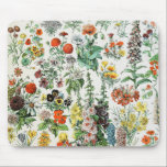 Alfombrilla De Ratón Flores de época<br><div class="desc">Visita mi tienda para un diseño más interesante y más opciones de color => zazzle.com/colorfulworld*</div>