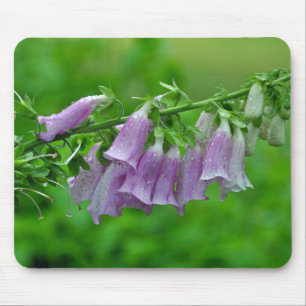 Alfombrilla De Ratón Flores de foxglove púrpura